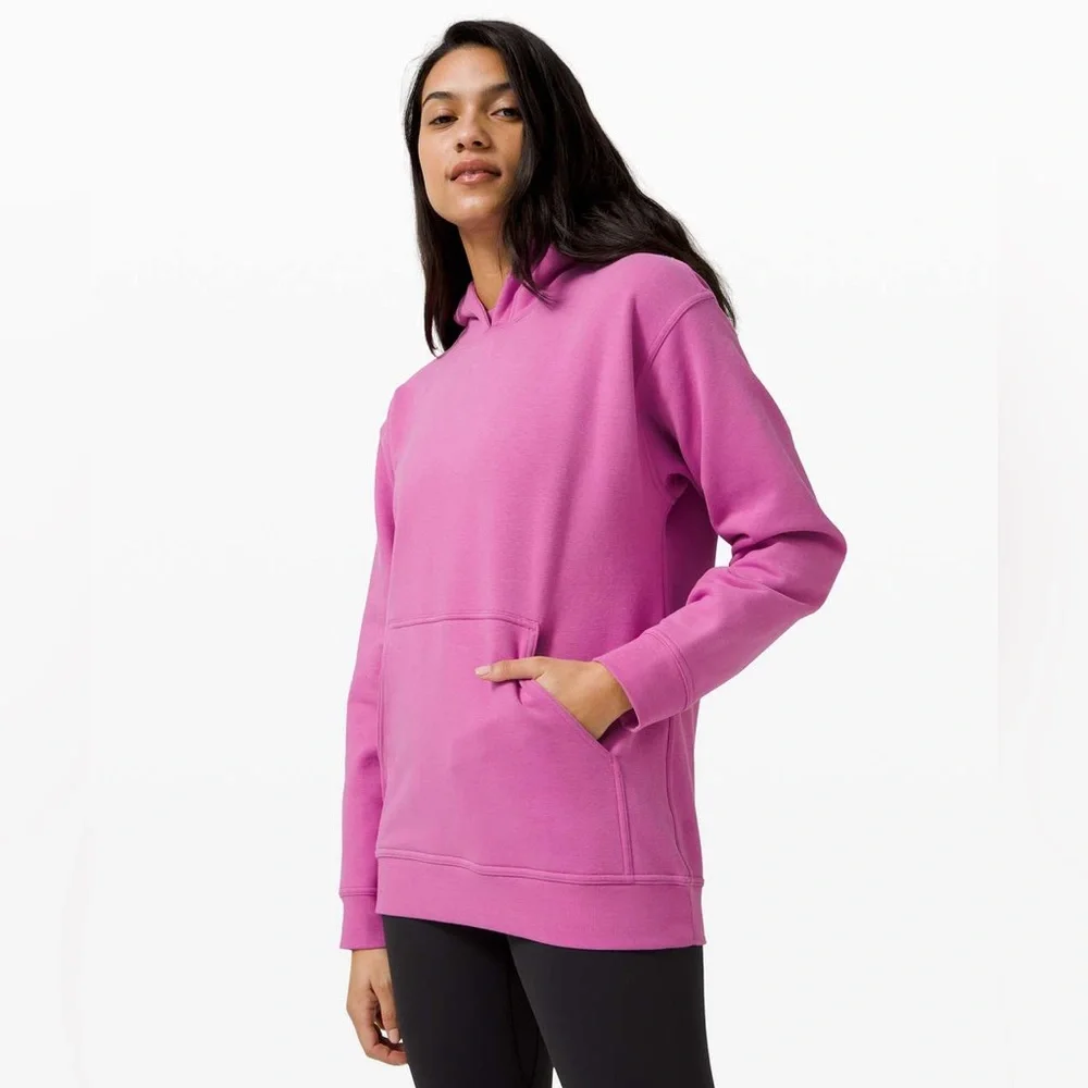 Lululemon All Yours Hoodie in Magenta Glow - Picture 5 of 14